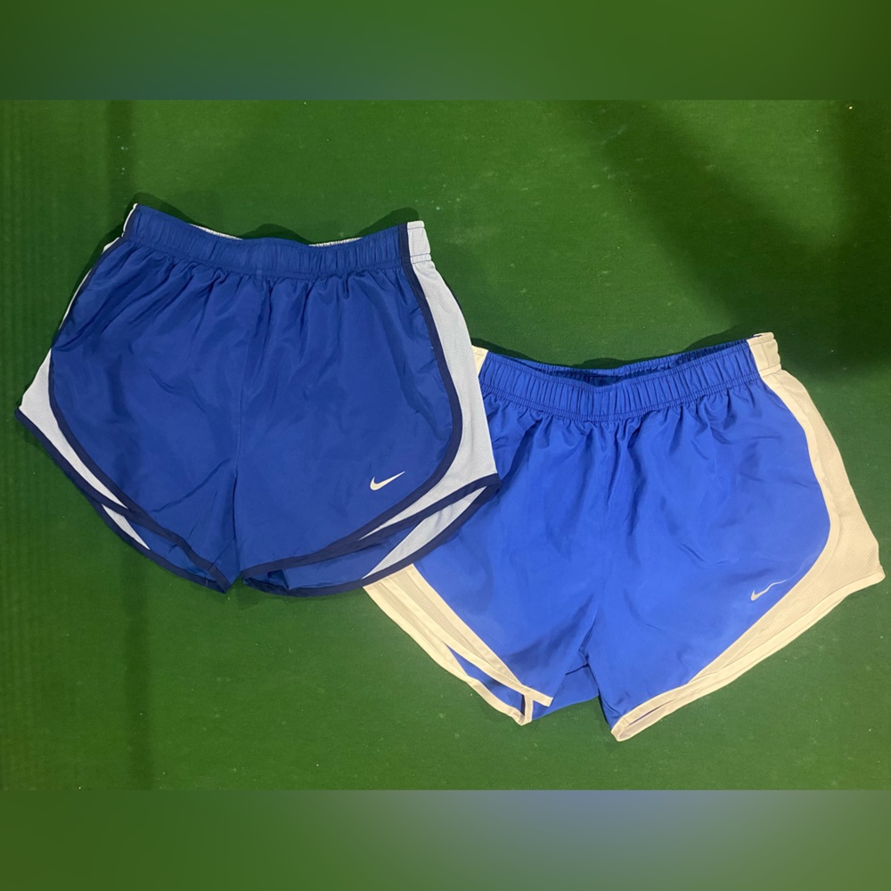 2 Pairs of Women Nike Tempo Shorts